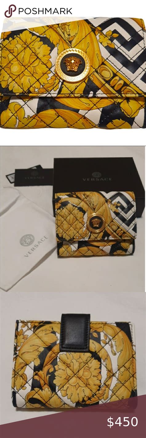 replica versace wallet|versace wallet medusa.